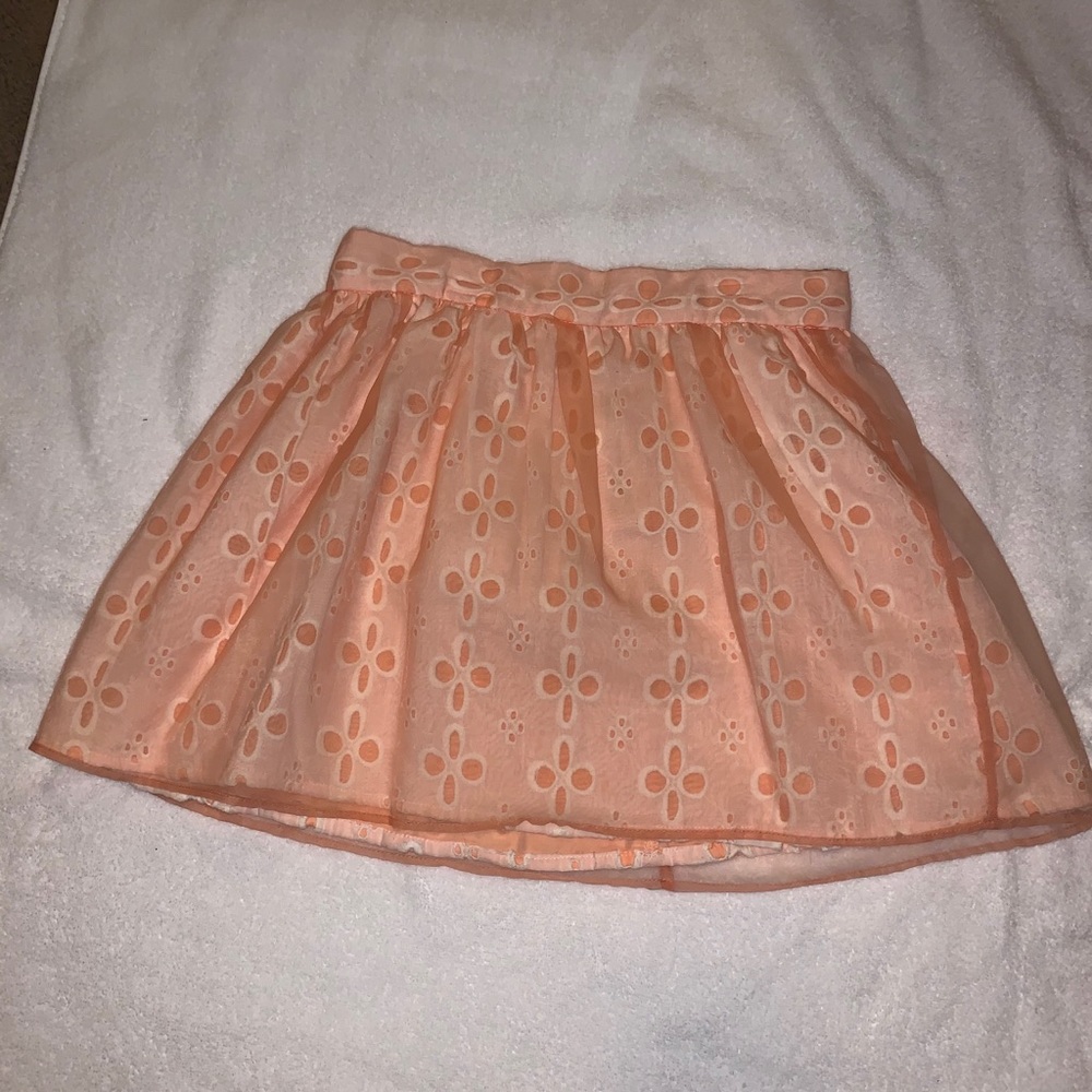 Pink skirt